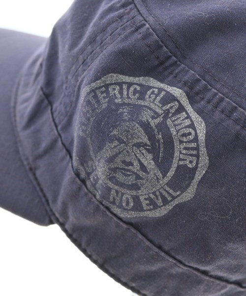 HYSTERIC GLAMOUR（ヒステリックグラマー）キャップ 紺 サイズ:F レディース/2200695764234