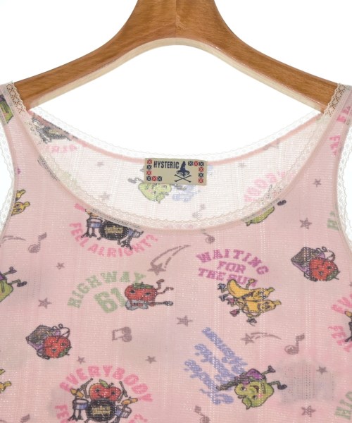 HYSTERIC GLAMOUR（ヒステリックグラマー）タンクトップ ピンク サイズ:F レディース/2200695985141