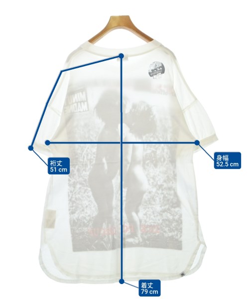 HYSTERIC GLAMOUR（ヒステリックグラマー）Tシャツ・カットソー 白 サイズ:F レディース/2200695599027