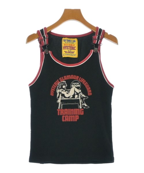 HYSTERIC GLAMOUR(ヒステリックグラマー)タンクトップ 黒 サイズ:F/2200696567131