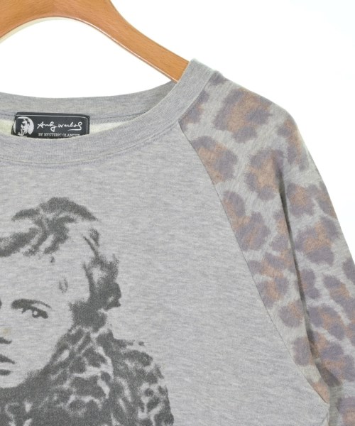 Andy Warhol BY HYSTERIC GLAMOUR（アンディウォーホルバイヒステリックグラマー）スウェット グレー サイズ:F レディース/2200655287162