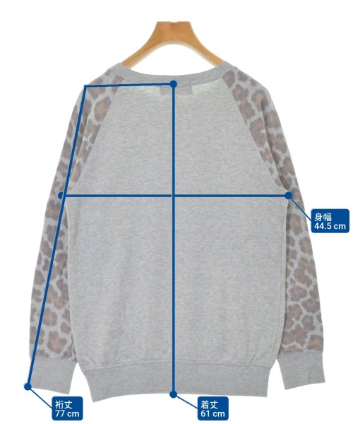 Andy Warhol BY HYSTERIC GLAMOUR（アンディウォーホルバイヒステリックグラマー）スウェット グレー サイズ:F レディース/2200655287162