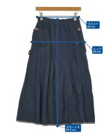 HYSTERIC GLAMOUR（ヒステリックグラマー）ロング・マキシ丈スカート 紺 サイズ:S レディース/2200646406299