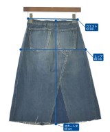 HYSTERIC GLAMOUR（ヒステリックグラマー）ロング・マキシ丈スカート 青 サイズ:25(S位) レディース/2200646406312