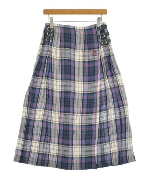 HYSTERIC GLAMOUR(ヒステリックグラマー)ロング・マキシ丈スカート 青 サイズ:38(M位)/2200646406329