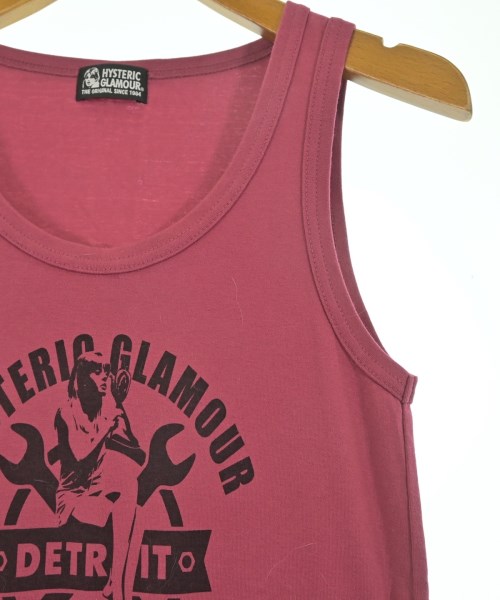 HYSTERIC GLAMOUR（ヒステリックグラマー）タンクトップ 赤 サイズ:F レディース/2200657419110