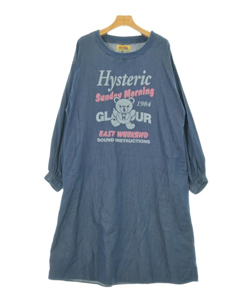 HYSTERIC GLAMOUR(ヒステリックグラマー)ワンピース 紺 サイズ:F/2200654265031
