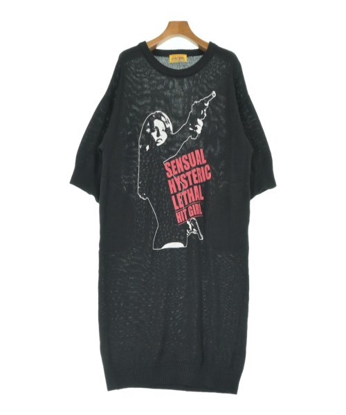 HYSTERIC GLAMOUR(ヒステリックグラマー)ワンピース 黒 サイズ:F/2200654265086