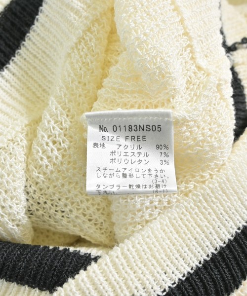 HYSTERIC GLAMOUR（ヒステリックグラマー）ニット・セーター 白 サイズ:F レディース/2200654265109