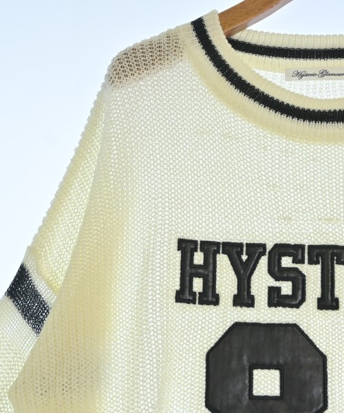 HYSTERIC GLAMOUR（ヒステリックグラマー）ニット・セーター 白 サイズ:F レディース/2200654265109
