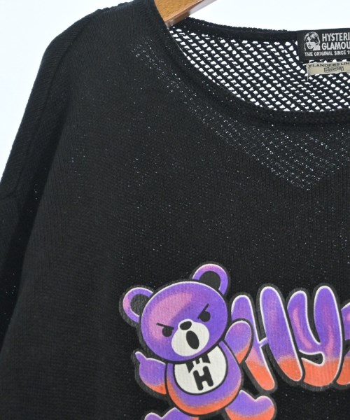 HYSTERIC GLAMOUR（ヒステリックグラマー）ニット・セーター 黒 サイズ:F レディース/2200654265161