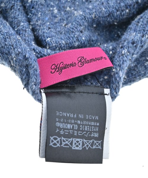 HYSTERIC GLAMOUR（ヒステリックグラマー）ハンチング・ベレー帽 青 サイズ:- レディース/2200654265185