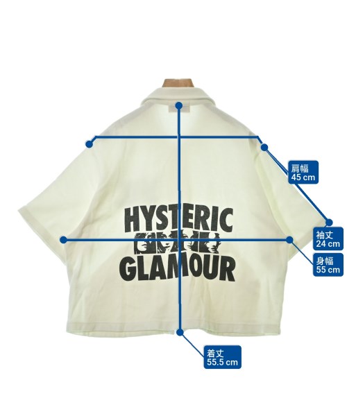 HYSTERIC GLAMOUR（ヒステリックグラマー）Tシャツ・カットソー 白 サイズ:F レディース/2200659589071