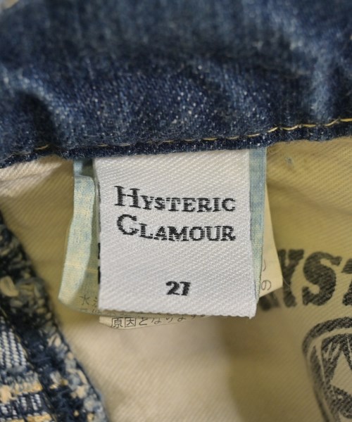 HYSTERIC GLAMOUR（ヒステリックグラマー）ミニスカート 紺 サイズ:27(M位) レディース/2200710913012