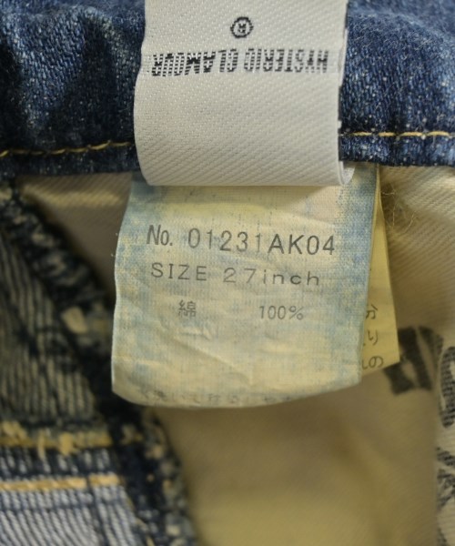 HYSTERIC GLAMOUR（ヒステリックグラマー）ミニスカート 紺 サイズ:27(M位) レディース/2200710913012