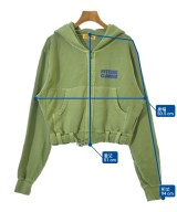 HYSTERIC GLAMOUR（ヒステリックグラマー）パーカー 緑 サイズ:F レディース/2200711392014
