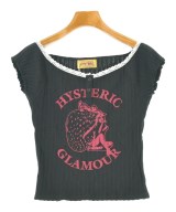 HYSTERIC GLAMOUR（ヒステリックグラマー）Tシャツ・カットソー 黒 サイズ:F レディース/2200711612020