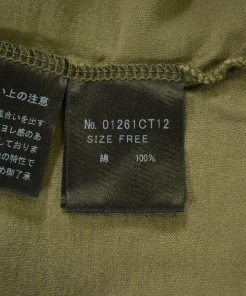 HYSTERIC GLAMOUR（ヒステリックグラマー）Tシャツ・カットソー カーキ サイズ:F レディース/2200711612037