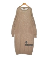 HYSTERIC GLAMOUR（ヒステリックグラマー）ワンピース 茶 サイズ:F レディース/2200714078052