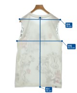 HYSTERIC GLAMOUR（ヒステリックグラマー）ノースリーブ 白 サイズ:F レディース/2200638446111