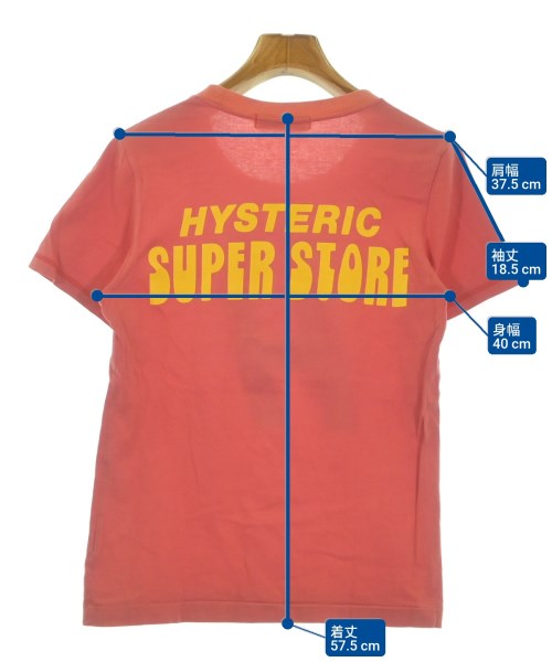 HYSTERIC GLAMOUR（ヒステリックグラマー）Tシャツ・カットソー オレンジ サイズ:F レディース/2200646904030