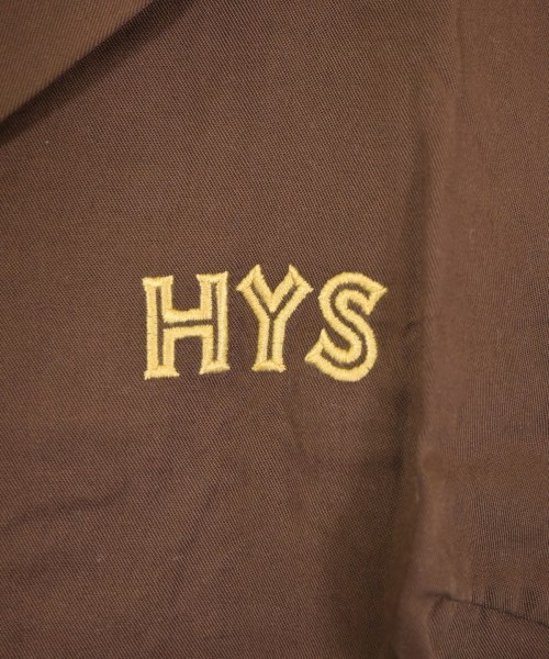 HYSTERIC GLAMOUR（ヒステリックグラマー）カジュアルシャツ 茶 サイズ:S レディース/2200640003098