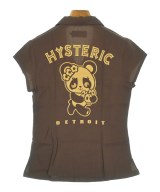 HYSTERIC GLAMOUR（ヒステリックグラマー）カジュアルシャツ 茶 サイズ:S レディース/2200640003098