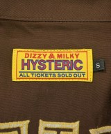 HYSTERIC GLAMOUR（ヒステリックグラマー）カジュアルシャツ 茶 サイズ:S レディース/2200640003098