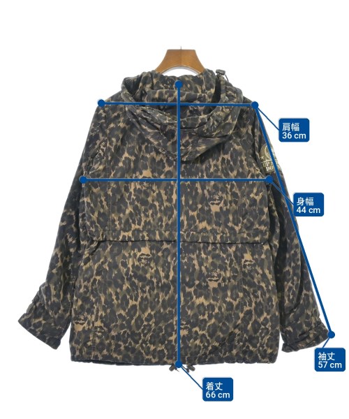 HYSTERIC GLAMOUR（ヒステリックグラマー）ミリタリーブルゾン 茶 サイズ:F レディース/2200704480018