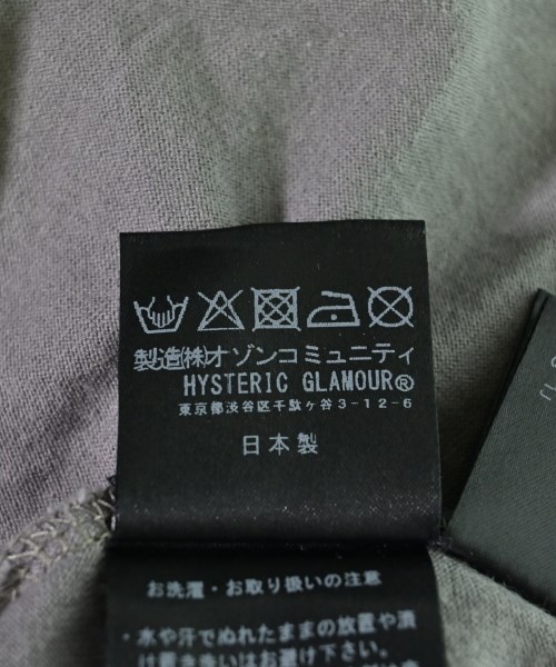 HYSTERIC GLAMOUR（ヒステリックグラマー）Tシャツ・カットソー グレー サイズ:F レディース/2200704820050