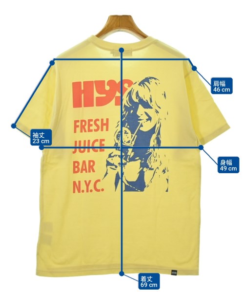 HYSTERIC GLAMOUR（ヒステリックグラマー）Tシャツ・カットソー 黄 サイズ:M レディース/2200710253026