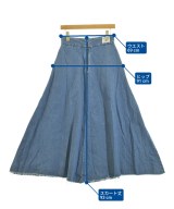 HYSTERIC GLAMOUR（ヒステリックグラマー）ロング・マキシ丈スカート 青 サイズ:M レディース/2200662327042