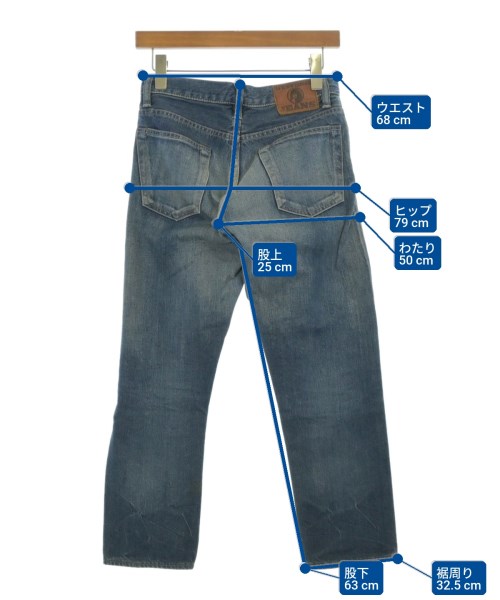 HYSTERIC GLAMOUR（ヒステリックグラマー）デニムパンツ 紺 サイズ:XXS レディース/2200662934080