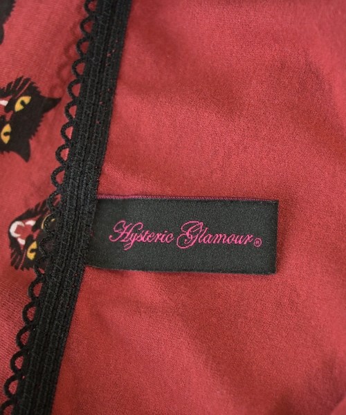 HYSTERIC GLAMOUR（ヒステリックグラマー）キャミソール 赤 サイズ:F レディース/2200724925087
