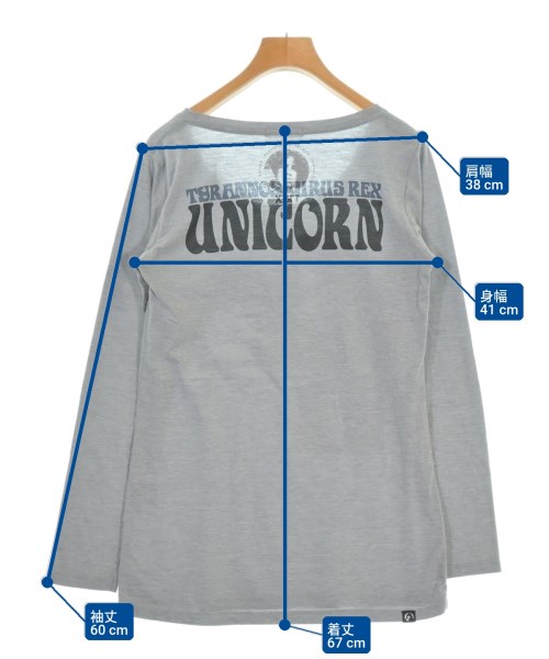 HYSTERIC GLAMOUR（ヒステリックグラマー）Tシャツ・カットソー グレー サイズ:F レディース/2200724925124