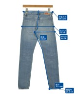HYSTERIC GLAMOUR（ヒステリックグラマー）デニムパンツ 青 サイズ:25(S位) レディース/2200734454027