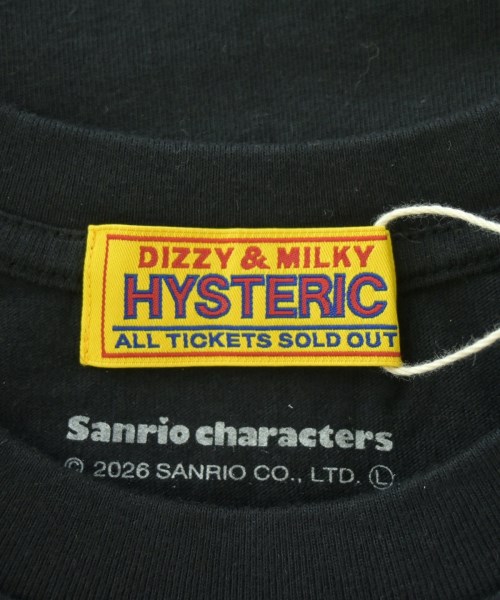 HYSTERIC GLAMOUR（ヒステリックグラマー）Tシャツ・カットソー 黒 サイズ:F レディース/2200719893070