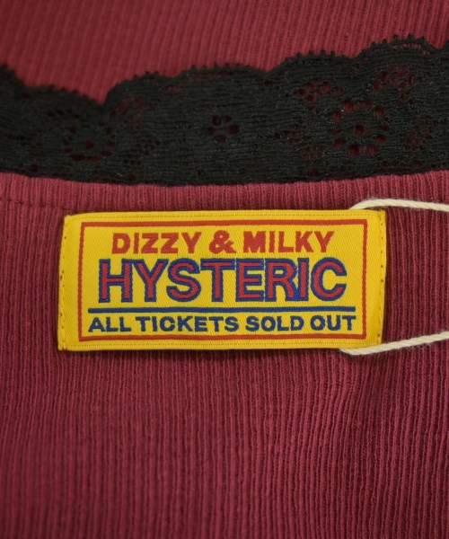 HYSTERIC GLAMOUR（ヒステリックグラマー）キャミソール 赤 サイズ:F レディース/2200719893094