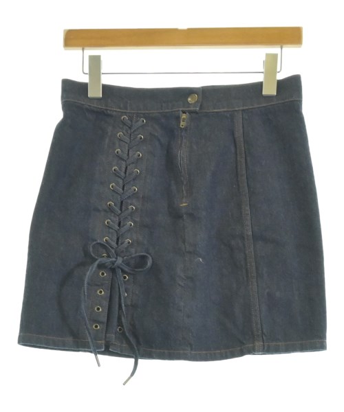 HYSTERIC GLAMOUR(ヒステリックグラマー)ミニスカート 紺 サイズ:27(M位)/2200679833062