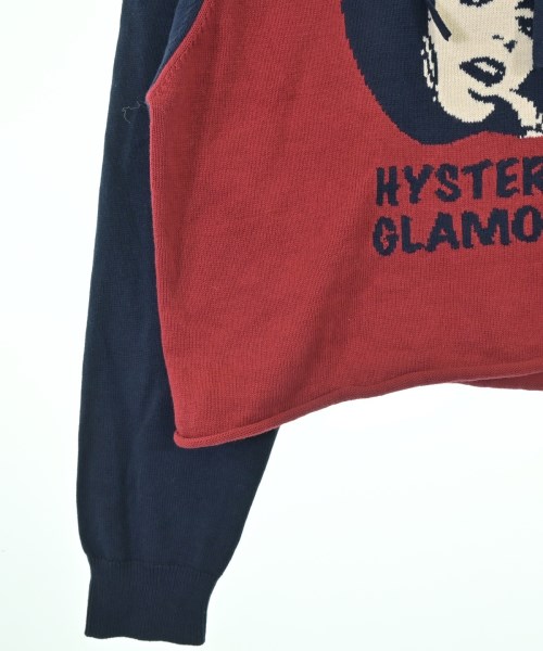 HYSTERIC GLAMOUR（ヒステリックグラマー）ニット・セーター 紺 サイズ:F レディース/2200679833086
