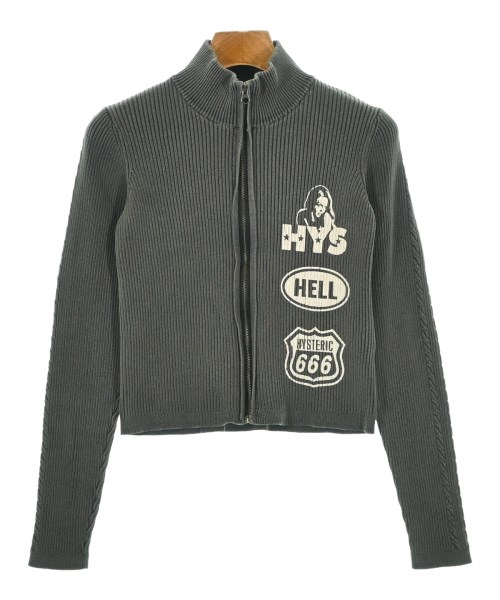 HYSTERIC GLAMOUR(ヒステリックグラマー)カーディガン グレー サイズ:F/2200679392040