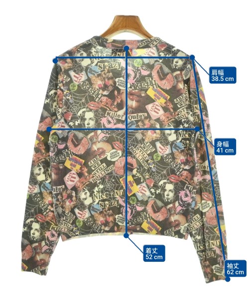 HYSTERIC GLAMOUR（ヒステリックグラマー）カーディガン グレー サイズ:F レディース/2200680702104