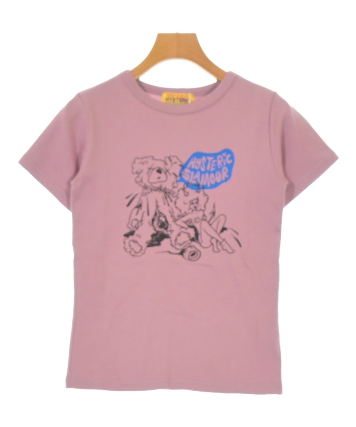 HYSTERIC GLAMORピンク Tシャツ XLサイズ HYSTERIC GLAMOUR（ヒステリックグラマー）Tシャツ・カットソー ピンク