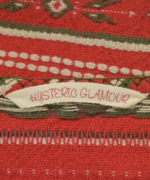 HYSTERIC GLAMOUR（ヒステリックグラマー）ワンピース 赤 サイズ:F レディース/2200687321032