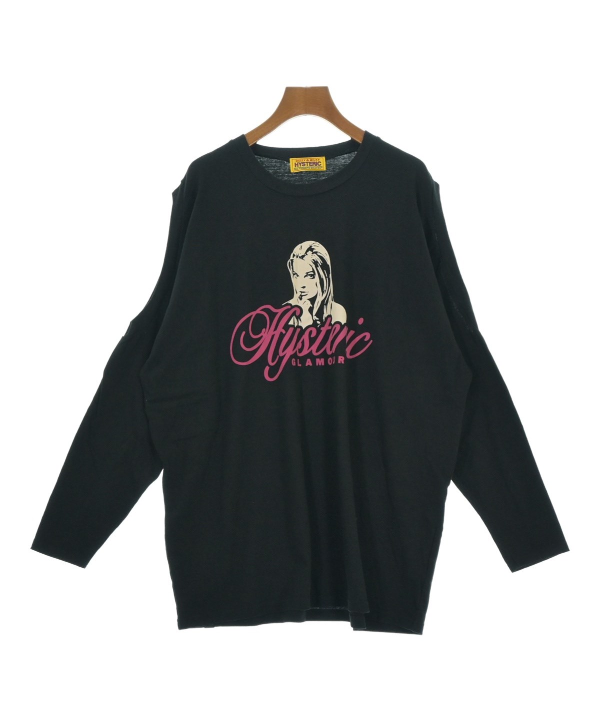 Hysteric Gljmour レディース　長袖 HYSTERIC GLAMOUR（ヒステリックグラマー）Tシャツ・カットソー 黒