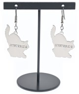 HYSTERIC GLAMOUR（ヒステリックグラマー）ピアス 黒 サイズ:- レディース/2200684251431
