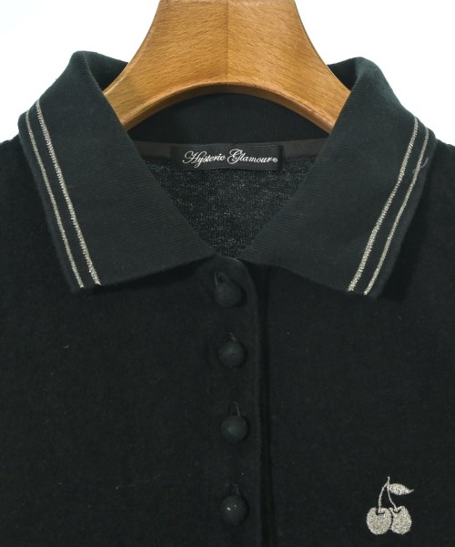 HYSTERIC GLAMOUR（ヒステリックグラマー）ポロシャツ 黒 サイズ:F レディース/2200685459034