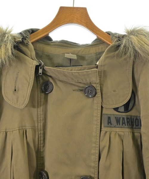 Andy Warhol BY HYSTERIC GLAMOUR（アンディウォーホルバイヒステリックグラマー）モッズコート カーキ サイズ:F レディース/2200664958084