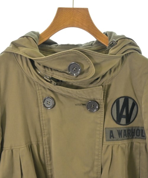 Andy Warhol BY HYSTERIC GLAMOUR（アンディウォーホルバイヒステリックグラマー）モッズコート カーキ サイズ:F レディース/2200664958084