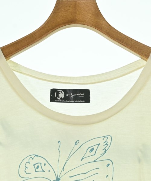 Andy Warhol BY HYSTERIC GLAMOUR（アンディウォーホルバイヒステリックグラマー）Tシャツ・カットソー 白 サイズ:F レディース/2200685459041